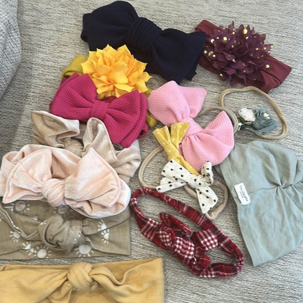 Assorted Colorful Kids Headbands Set 0-12 months